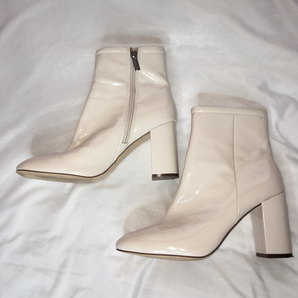 Urban Outfitters Nude Ankle Boots